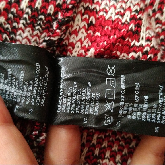 Divided H&M ladies long Open front textured Fringe Cardigan - Picture 12 of 15